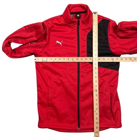 Puma Scuderia Ferrari F1 Formula 1 VGW Play Red Softshell Jacket Mens Small - Picture 6 of 12